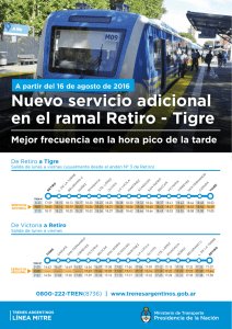 Servicio adicional Tigre 2016-08