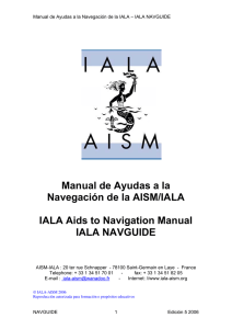 Manual de Ayudas a la Navegación de la AISM/IALA IALA Aids to