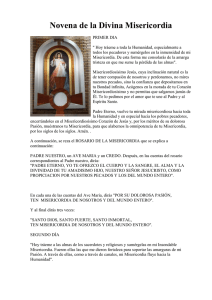 Novena de la Divina Misericordia