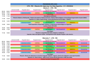 UTN - FRC – Maestro M. López esq. Cruz Roja Argentina