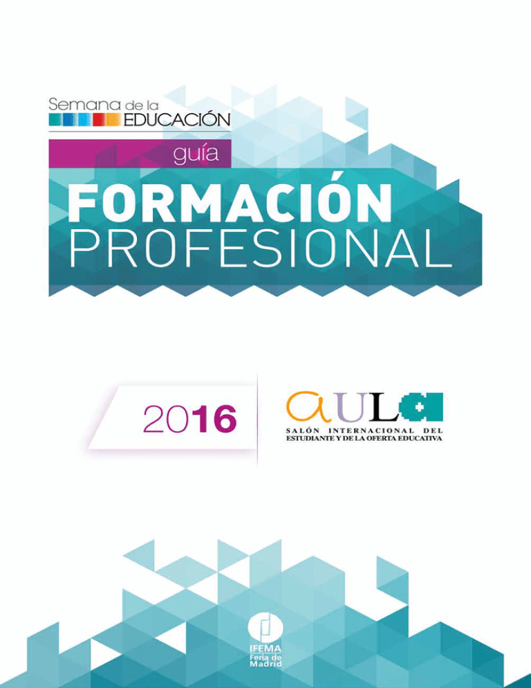 Guía Formación Profesional 2016