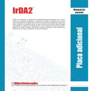 IrDA2 Manual de usuario