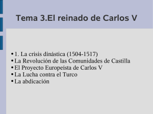 Tema 3.El reinado de Carlos V