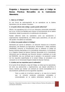 Preguntas frecuentes - Ministerio de Agricultura, Alimentación y