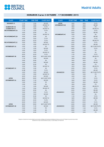Madrid Adults - British Council