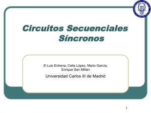 Tema 6. Circuitos secuenciales síncronos - OCW