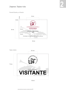 | Impresos. Tarjetas visita