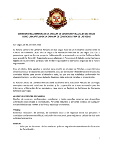 mensaje - asociación peruana de las vegas