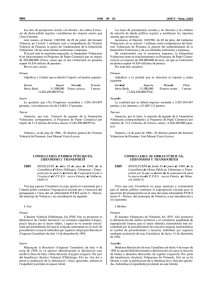 DOGV - Núm. 2.818 Les lleis de presupostos anuals i els decrets i