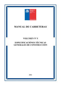 volumen nº5 - manual de carreteras