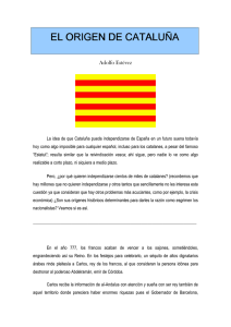 El origen de Cataluña