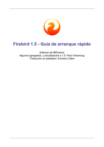 Firebird 1.5 - Guía de arranque rápido