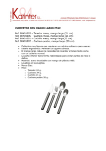 CUBIERTOS CON MANGO LARGO ETAC Ref. 80401003 – Tenedor