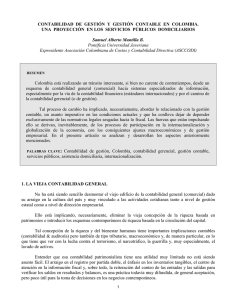 Contabilidad de gestión y gestión contable en Colombia