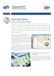Colorproof XF™ Spot Color Option
