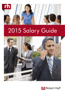 2015 Salary Guide