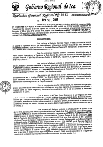 Page 1 Gobiemo Regional de Ica - Resolución gerencia Regional