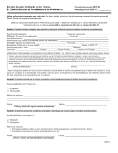 Distrito Escolar Unificado de St. Helena El Distrito Escolar de