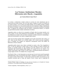 Las Normas e Instituciones Morales: Diferencias entre
