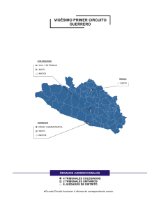 VIG&Eacute;SIMO PRIMER CIRCUITO GUERRERO