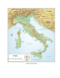 ITALIA L`Italia (carta fisica)