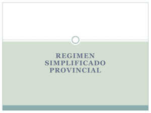 regimen simplificado provincial