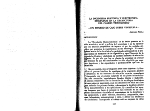 LA INGENIERIA ELECTRICA Y ELECTRÓNICA: . DISCIPLINAS EN