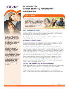 Adultos Jóvenes y Adolescentes con Epilepsia (continuado)