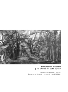 El muralismo mexicano y los artistas del exilio español