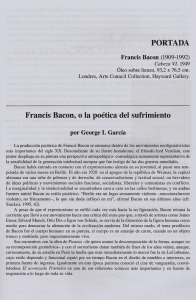 Francis Bacon, o la poética del sufrimiento