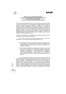 Protocolo de Colaboración AFIP-IEF