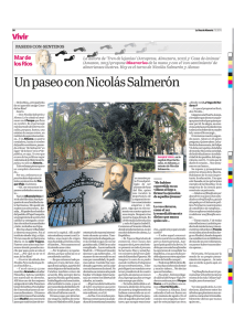Un paseo con Nicolás Salmerón