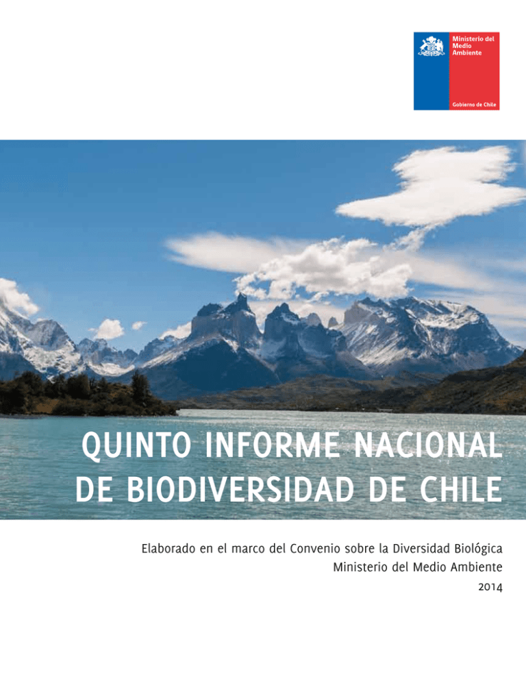 Quinto Informe Nacional De Biodiversidad De Chile