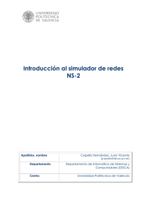 Introducción al simulador de redes NS-2