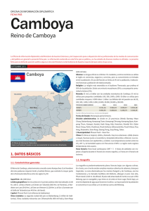 Camboya - Ministerio de Asuntos Exteriores y de Cooperación