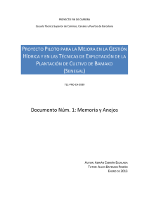 Documento 1. MEMORIA Y ANEJOS