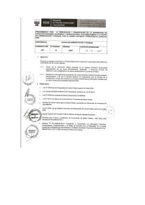 Procedimiento para la Preparacion de Información