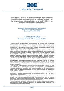 Real Decreto 1363/2012, de 28 de septiembre, por el que se regula