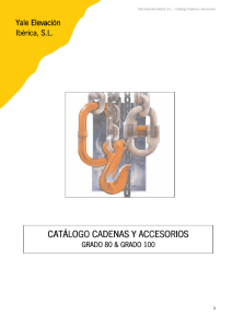 catálogo cadenas y accesorios catálogo cadenas y accesorios