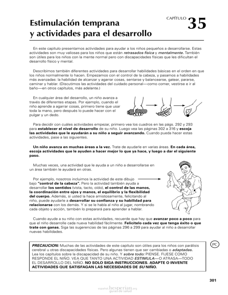 35 Estimulación Temprana Y Actividades Para El Desarrollo