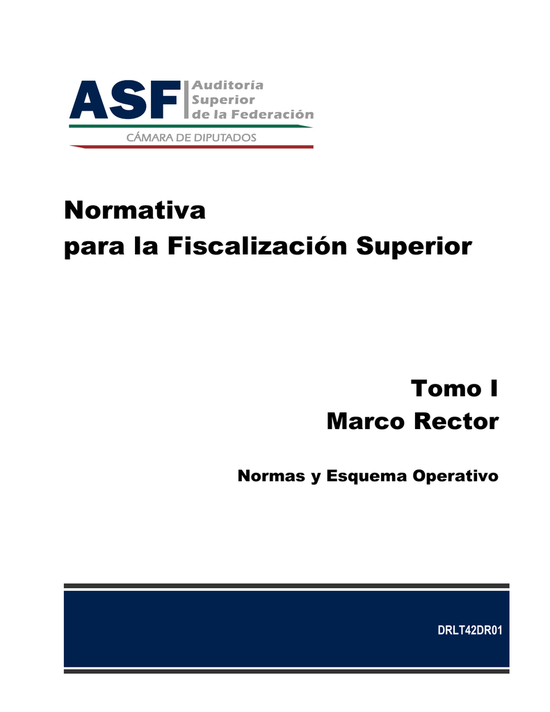 Normativa Para La Fiscalización Superior