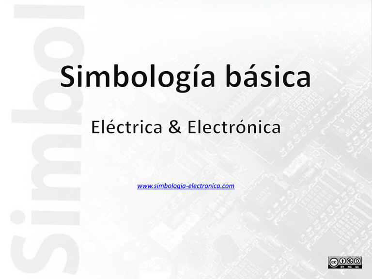 Simbología Básica Eléctrica Y Electrónica