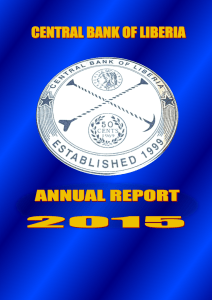 CBL - Annual Report 2015 - Central Bank of Liberia
