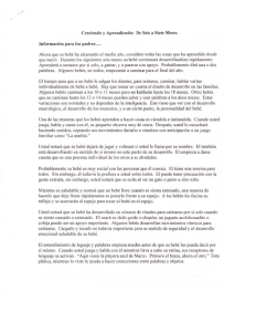 Creciendo y Aprendiendo: De Seis a Siete Meses Información para