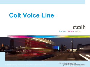 Colt Voice Line