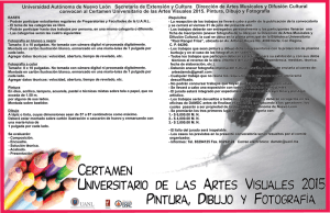 -CERTAMEN UNIVERSIT ARIO DE LAS ARTES PINTURA, DIBUJO `1