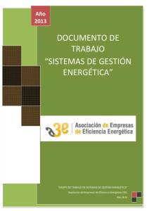 documento de trabajo “sistemas de gestión energética”