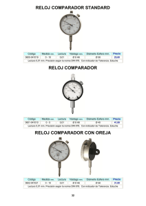 reloj comparador standard reloj comparador reloj