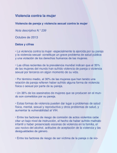 Violencia contra la mujer - Comisión de Derechos Humanos del