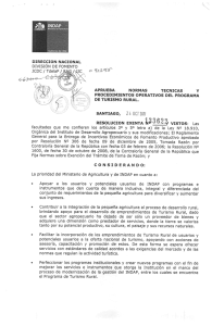 Normas Técnicas y Procedimientos Operativos del